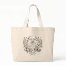 Byzantine Eagle Light Tote Bag