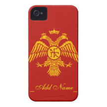 Byzantine Empire Flag iPhone 4 Covers