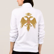 Byzantinian Eagle Printed Jacket