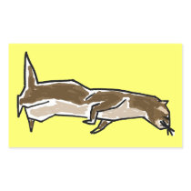 BZ- Artistic Ferret Stickers