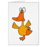 BZ- Dancing Duck Cartoon Card