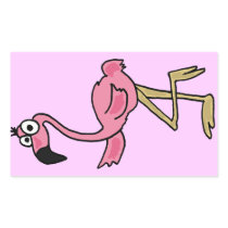 BZ- Funky Flamingo Stickers