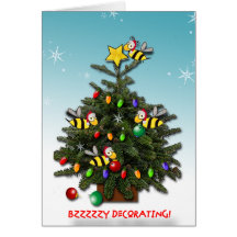BZZZZZY DECORATING! GREETING CARDS