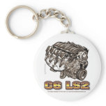 C6 LS2 KEYCHAIN