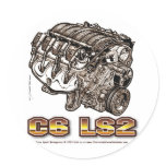 C6 LS2 STICKER