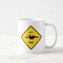 C-17 Crossing Sign Mug