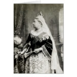 C. 1880 Queen Victoria of England Greeting Card