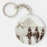C. 1885 Americans in Egypt Key Chain
