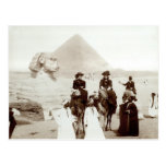 C. 1885 Americans in Egypt Post Cards