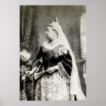 C. 1890 Queen Victoria of England Posters