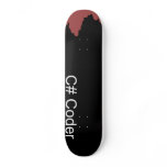 C# Coder skateboards