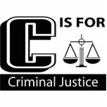C Is For Criminal Justice photo sculptures