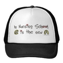 C is the new A in Nursing School Mesh Hat