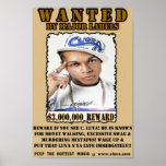 C. Luva Wanted Poster posters