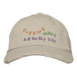 C r E A tiv E miNd S A rE  Rar EL y   Ti Dy embroidered hats