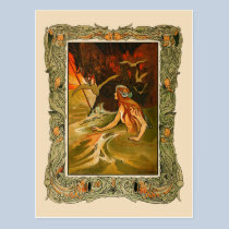 C. Robinson - The Mermaid postcards