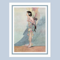 C. Robinson - The Nightingale and the Rose postcards