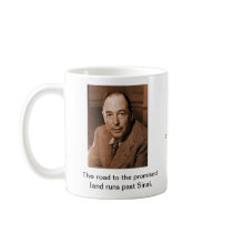 C.S. Lewis: road runs past Sinai Mug