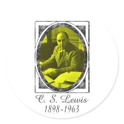 C.S. Lewis Stickers by nakedzealot