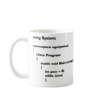 C# u got pwned mug