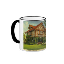 C.W. Post Clubhouse Battle Creek, Michigan Coffee Mugs