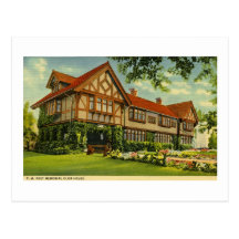 C.W. Post Clubhouse Battle Creek, Michigan Postcards