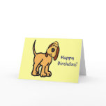 CA- Happy Birthday! Dog card
