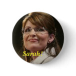 CA- Sarah! Political Button