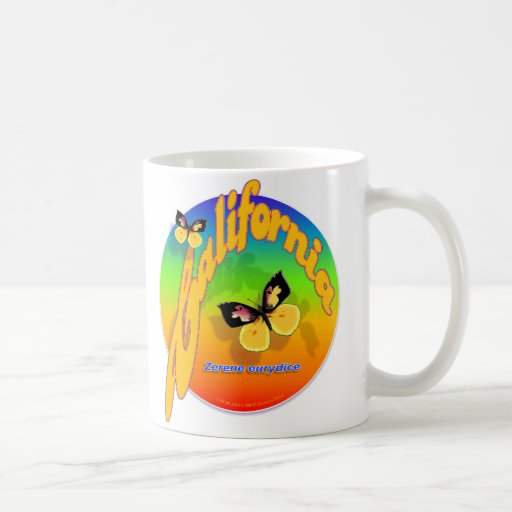 CA Zerene eurydice mug
