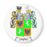 Cabalini Family Hungarian Coat of Arms Magnet