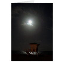 Cabana in the Moonlight card