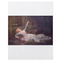 Cabanel Alexandre Ophelia 1883 Flyer Design