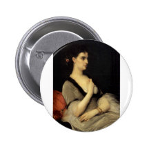 Cabanel Alexandre Portrait Of Countess E A Voronts Pinback Buttons