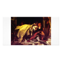 Cabanel Alexandre The Death of Francesca de Rimini Photo Card