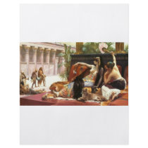 Cabanel Cleopatra Testing Poisons on Condemned Pri Custom Flyer