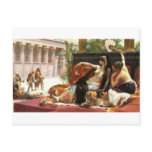 Cabanel Cleopatra Testing Poisons on Condemned Pri postcards