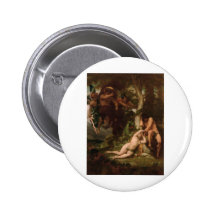 Cabanel The Expulsion of Adam and Eve from the Gar Buttons
