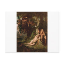 Cabanel The Expulsion of Adam and Eve from the Gar Post Cards
