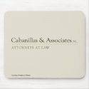 Cabanillas & Associates Mouse Pad mousepads