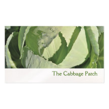 Cabbage business card
