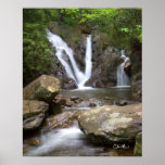 Cabin Creek Falls Poster