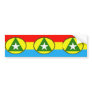 Cabinda, Angola flag Bumper Sticker