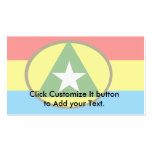 Cabinda, Angola flag business cards