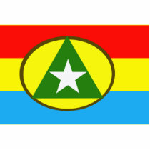 Cabinda, Angola flag Photo Cutouts