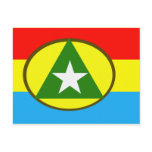 Cabinda, Angola flag postcards
