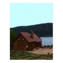 Cabins @ Fish Lake Postcard