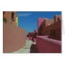 Cabo Photo - A Path Through Colourful Walls Cards