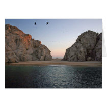 Cabo San Lucas Mexico Lover's Beach Card