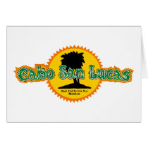 Cabo San Lucas Sun Greeting Card
