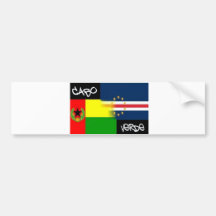 Cabo Verde Bumper Stickers